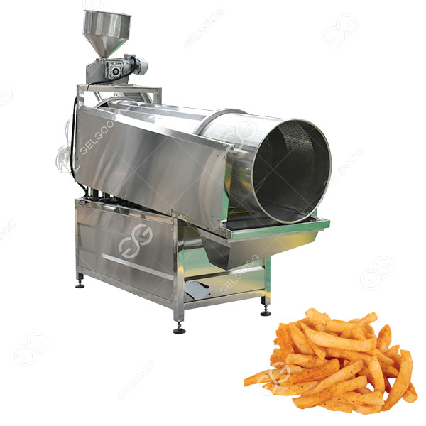 Ganap na Awtomatikong Roller Drum Seasoning Machine 300kg/h