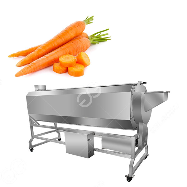 Uri ng Brush Presyo ng Carrot Washing Cleaning Machine